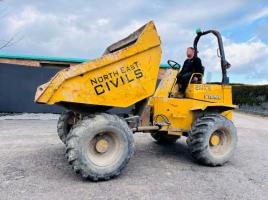 THWAITES 9TONNE STRAIGHT TIP DUMPER *READING 3509 HOURS*VIDEO*