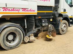 DAF 55.220 SWEEPER LORRY*C/W BRUSHES*YEAR 2012*VIDEO*
