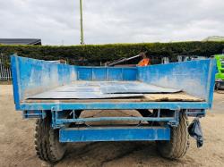 WEATLEY 5 TONNE SINGLE AXLE TIPPING TRAILER*VIDEO*