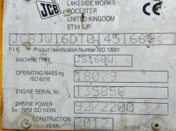 JCB JS160W EXCAVATOR*HIGHRISE CAB*C/W SELECTOR GRAB*YEAR 2012*VIDEO*