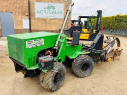4WD ARTICULATED TRENCHER*C/W KUBOTA ENGINE*VIDEO*