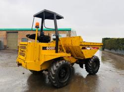 THWAITES 6000 STRAIGHT TIP DUMPER*C/W PERKINS ENGINE*VIDEO*
