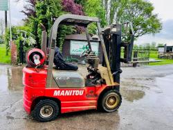 MANITOU CG18P DIESEL FORKLIFT *CONTAINER SPEC* C/W SIDE SHIFT *VIDEO*