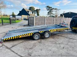 BRIAN JAMES T-02-T HIGH MAX TWIN AXLE TILTING CAR TRAILER * YEAR 2020 *