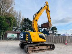 JCB JS145 TRACKED EXCAVATOR *YEAR 2012* C/W QUICK HITCH & BUCKET *VIDEO*