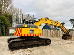 KOMATSU PC228USLC-3 EXCAVATOR * ZERO SWING * C/W DEMOLITION GARUDS *VIDEO*