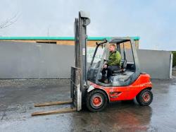 LINDE H30D-03 FORKLIFT*C/W PERKINS ENGINE*VIDEO*
