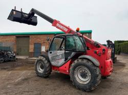 MANITOU MT732 TELEHANDLER*C/W BUCKET AND TINES*VIDEO*