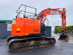 HITACHI ZAXIS ZX225USR LC-5B EXCAVATOR*YEAR 2014*C/W BUCKET*VIDEO*