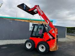 MANITOU 1500R SKIDSTEER*C/W BUCKET*YEAR 2021*NEW TYRES*2382 HOURS*VIDEO*