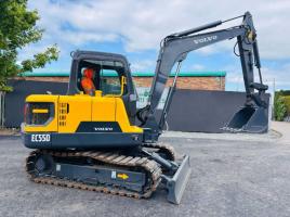 VOLVO EC55D RUBBER BLOCK TRACKS EXCAVATOR *YEAR 2017*C/W BUCKET*VIDEO*