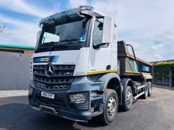 MERCEDES AROCS 3240K 8X4 TIPPER TRUCK*C/W EASY SHEET*YEAR 2016*VIDEO*