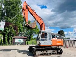 HITACHI EX150 TRACKED EXCAVATOR C/W BUCKET *VIDEO*