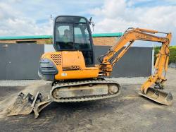 CASE 50 EXCAVATOR*C/W HYDRAULIC THUMB*VIDEO*