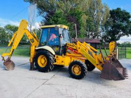 JCB 3CX 4WD PROJECT 8 BACKHOE *7887 HOURS* C/W MANUAL GEAR BOX *VIDEO*
