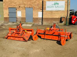 KUBOTA R16G/ RSP 16K ROTOVATORS* CHOICE OF 2*VIDEO*