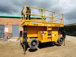HAULOTTE H18SX 4WD SCISSOR LIFT*2514 HOURS*YEAR 2015*VIDEO*