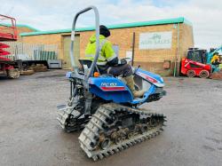 ISEKI TPC153 TRACKED COMPACT TRACTOR*ONLY 634 HOURS*VIDEO*