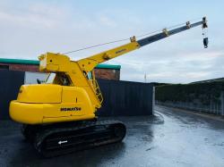 KOMATSU LC605-2 TRACKED CRANE*C/W RUBBER TRACKS*VIDEO*