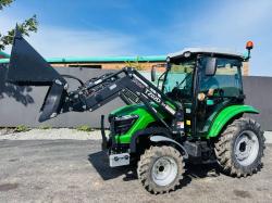 NEW *UNUSED*SIROMER ME354 TRACTOR *C/W LOADER AND 3 IN 1 BUCKET*VIDEO*