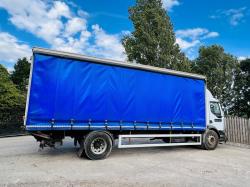 RENAULT MIDLUM 4X2 18 TON CURTAIN SIDE LORRY *YEAR 2009* C/W TAIL LIFT *VIDEO*