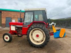 CASE INTERNATIONAL 684 TRACTOR*C/W MOWER*VIDEO*