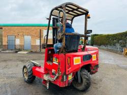 MOFFETT M5 25.3TL FORKLIFT*C/W KUBOTA ENGINE*1454 HOURS*VIDEO*