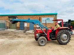 MASSEY FERGUSON 135 MULTI POWER*C/W LOADER*VIDEO*
