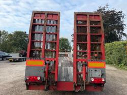 KING LOW LOADER TRAILER*C/W RAMPS AND WINCH*YEAR 2008*VIDEO*