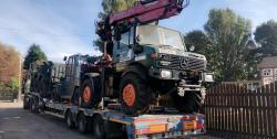 MERCEDES UNIMOG 1500 LOADED FOR EXPORT 