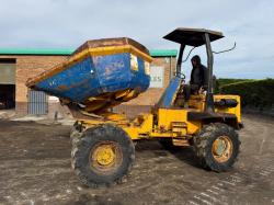 BARFORD SXR6000 SWIVLE TIP DUMPER*C/W CANOPY*