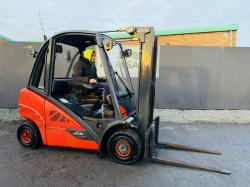 LINDE H25D-02 FORKLIFT*YEAR 2015*C/W PALLET TINES*VIDEO*