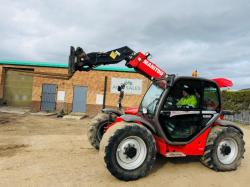 MANITOU MLT 634-120 LSU PS TELEHANDLER*C/W PALLET TINES*YEAR 2013*VIDEO*