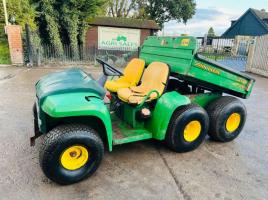 JOHN DEERE GATOR 6WD UTV C/W ELECTRIC TIP *VIDEO*