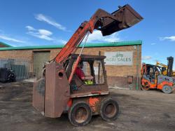 THOMAS SKIDSTEER*C/W BUCKET*VIDEO*