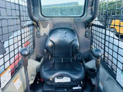 BOBCAT T630 SKIDSTEER*C/W BUCKET*YEAR 2015*2371 HOURS*VIDEO*