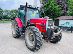 MASSEY FERGUSON 6180 4WD TRACTOR *5576 HOURS* C/W FRONT LINKAGE*VIDEO*
