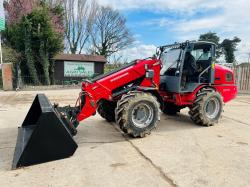WEIDEMAN 3070CX 4WD TELEHANDLER *YEAR 2011* C/W BUCKET *VIDEO*