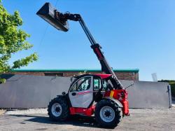 MANITOU MLT635-130 TURBO PS TELEHANDLER JOYSTICK CONTROLS*C/W BUCKET*VIDEO*