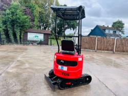 UNUSED TOS R319 TRACKED EXCAVATOR *YEAR 2023* C/W BUCKET *VIDEO*