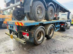 2.5M X 8M TWIN AXLE FLAT TRAILERS*CHOICE OF 2*VIDEO*