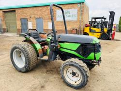 DEUTZ 4WD COMPACT TRACTOR*C/W REAR LINKAGE*VIDEO*