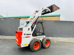 BOBCAT 645 WHEELED SKIDSTEER*C/W BUCKET*3835 HOURS*VIDEO*