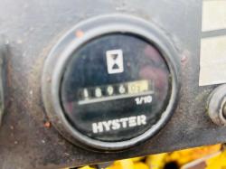 HYSTER 2.5 CONTAINER SPEC DIESEL FORK LIFT C/W SIDE SHIFT & ISUZU ENGINE *VIDEO*