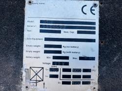 DCH DOH 12 TONNE 2 STAGE MAST LIFT *C/W 8FT TINES*VIDEO*