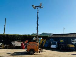 ARC GEN LIGHTING TOWERS*CHOICE OF 2*C/W KUBOTA ENGINE*VIDEO*