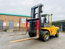 LINDE H150D 15 TONNE FORKLIFT*C/W JOYSTICK CONTROLS*VIDEO*