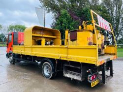 IVECO 100E18 4X2 LINE MARKER LORRY C/W MANUAL GEAR BOX *VIDEO*