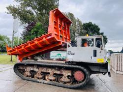 HITACHI CG100 TRACKED DUMPER C/W RUBBER TRACKS & REVERSE CAMERA *VIDEO*