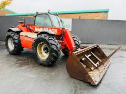 MANITOU MLT 526T TELEHANDLER*C/W BUCKET AND TINES*VIDEO*
